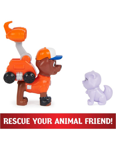 Figura de Acción Zuma PAW Patrol con Dron y Pod de Mando