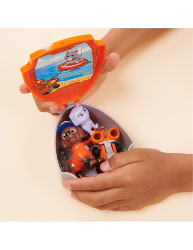 Figura de Acción Zuma PAW Patrol con Dron y Pod de Mando