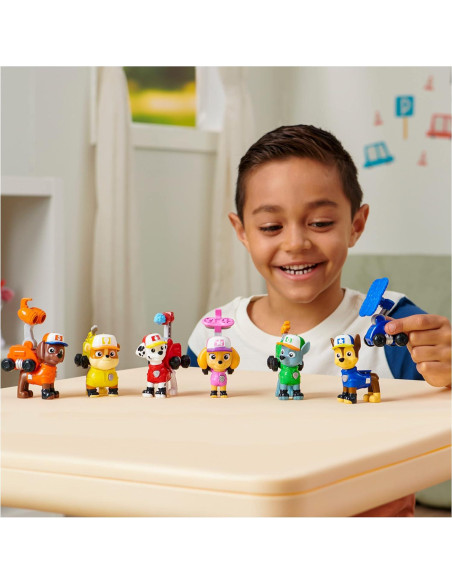 Figura de Acción Zuma PAW Patrol con Dron y Pod de Mando Figura de Acción Zuma PAW Patrol con Dron y Pod de Mando