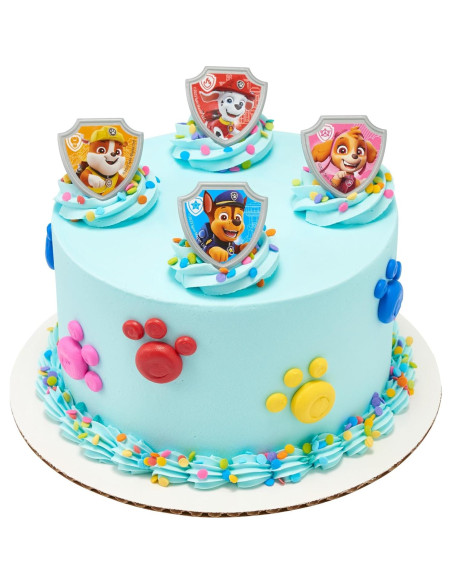 Anillos de Cupcake DecoPac Paw Patrol - 24 Decoraciones