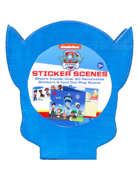 Pegatinas Paw Patrol Tara Toys con 50 piezas y escena