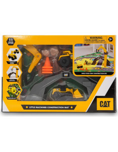 Alfombrilla de Juego CAT con Vehículos de Construcción 2