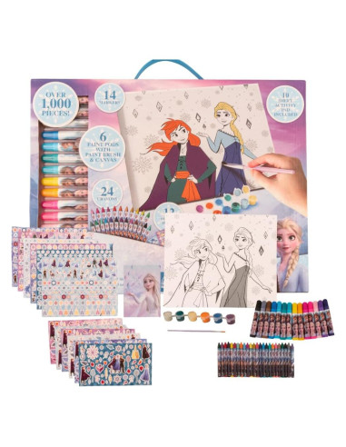 Set de Pintura Frozen - Diseños Innovadores - 1276 Piezas