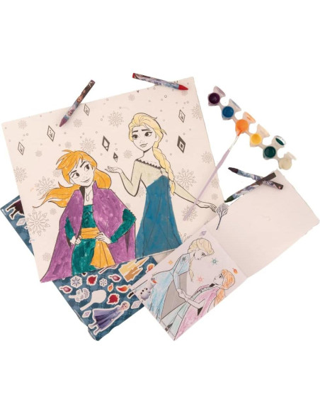Set de Pintura Frozen - Diseños Innovadores - 1276 Piezas Set de Pintura Frozen - Diseños Innovadores - 1276 Piezas