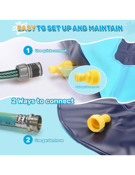 Splash Pad Bilibara 322 cm Antideslizante para Perros y Niños