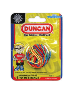 Cuerdas de Yo-Yo Duncan - Paquete de 5 Cuerdas de Algodón