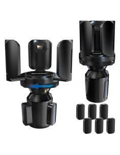 Soporte para Tazas de Coche IPOW Ajustable 2Pack 8.26-12.95cm