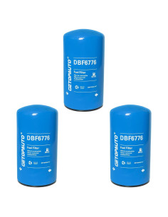 Filtro de combustible GETOPAUTO DBF6776 para Cummins ISX11.9 X15 (Juego de 3)