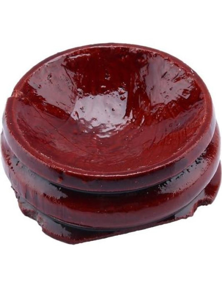 Esfera de Cristal Claro 40mm Hilitand con Soporte de Madera