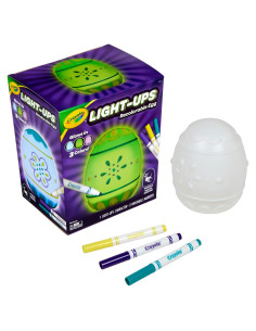 Huevo Recolorable Crayola Light-Ups con Marcadores 4+