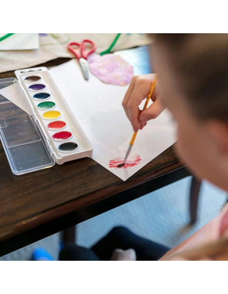 Conjunto de Pintura Acuarelable Crayola 12 Piezas Lavable