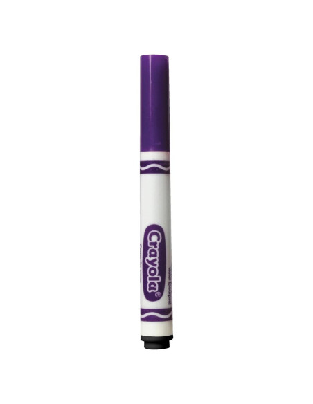 Marcadores Crayola Violeta 12ct Línea Ancha No Tóxicos Marcadores Crayola Violeta 12ct Línea Ancha No Tóxicos