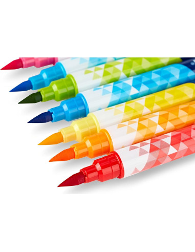 Marcadores Doble Punta Crayola 12 Colores para Arte