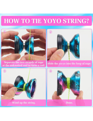 Yoyo Profesional YOYOSTUDIO T16 Doble Función con Accesorios