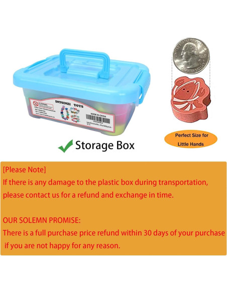 Cuentas de Enhebrar de Madera Intsinzi 47 Piezas Educativas