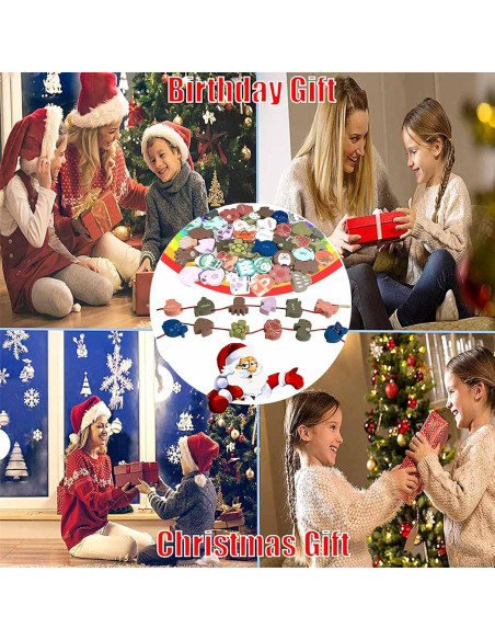 Cuentas de Enhebrar de Madera Intsinzi 47 Piezas Educativas