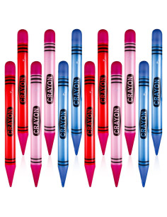 Raiten 12 Crayones Inflables Gigantes 104.9 cm Decoración