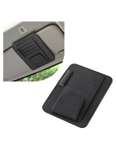 Organizador de Visera de Sol Anyhut para Auto - Negro