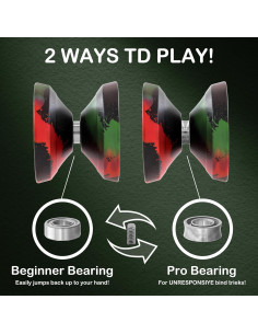 Yoyo WATIEOBOO Profesional de Metal con Accesorios 2