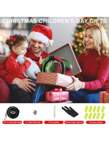 Yoyo WATIEOBOO Profesional de Metal con Accesorios