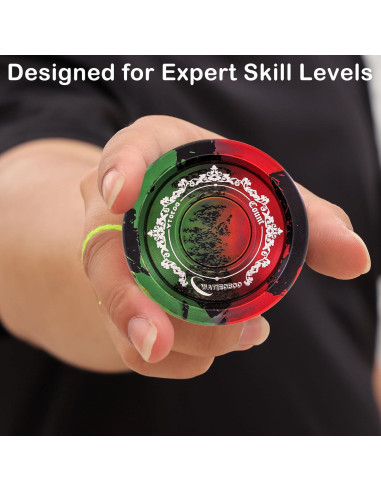 Yoyo WATIEOBOO Profesional de Metal con Accesorios