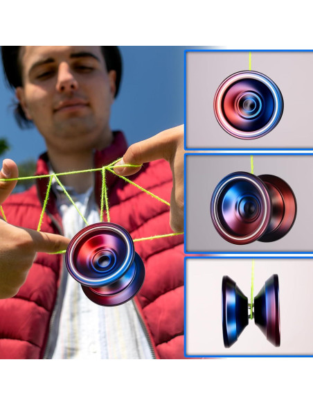 Yoyo WATIEOBOO M18 Profesional de Metal para Trucos