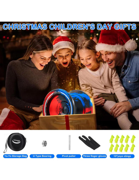 Yoyo WATIEOBOO M18 Profesional de Metal para Trucos