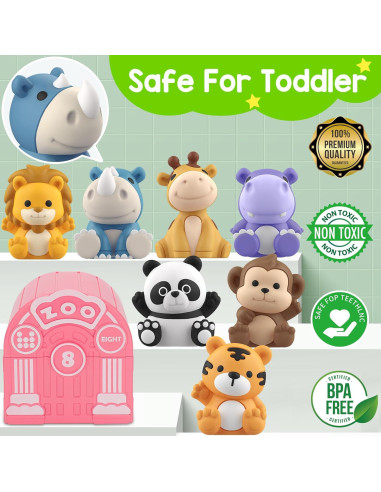 Juguetes de Aprendizaje KMUYSL Animales Safari 20 Piezas