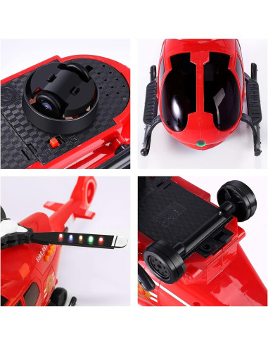 Avión Control Remoto ELEOPTION JYD178A-2 con Luces y Música