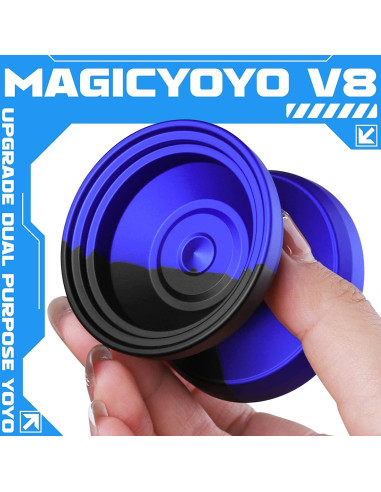Yoyo Profesional Shungru V8 Doble Propósito con 12 Cuerdas
