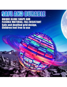 Bola Voladora Boomerang Amoyasite Azul 12.7cm para Niños 6+ 2