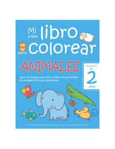 Libro para Colorear Animales - Edición Infantil 50 Motivos