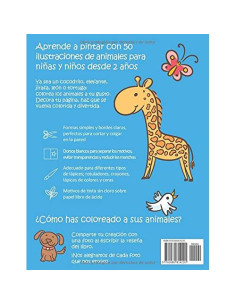 Libro para Colorear Animales - Edición Infantil 50 Motivos 2