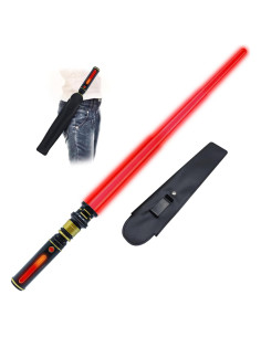 Sable Iluminado Gianby Rojo 81 cm con Sonido FX