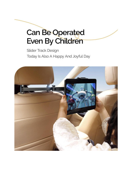 Soporte para Tableta en Reposacabezas LISEN - 95% Cobertura Soporte para Tableta en Reposacabezas LISEN - 95% Cobertura