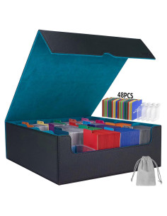 Caja de Almacenamiento de Tarjetas AFIING 3200+ con Divisores