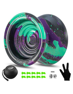 Yoyo Metálico WATIEOBOO Profesional No Responsivo con Accesorios