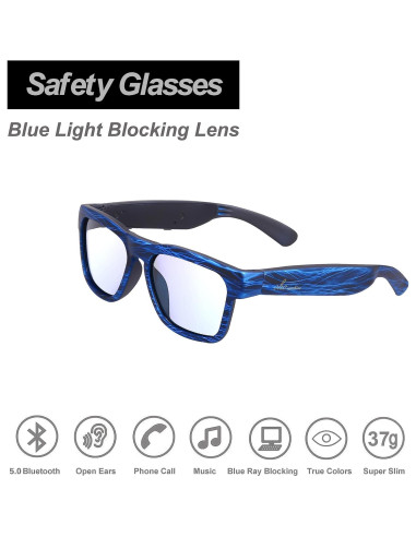 Gafas de Sol OhO A8 Pro con Altavoz Bluetooth y Control Voz