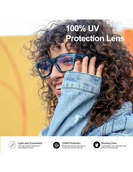 Gafas de Sol OhO A8 Pro con Altavoz Bluetooth y Control Voz