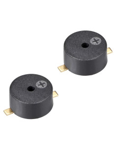 Zumbador Electrónico Pasivo uxcell 5V DC 85dB 2 Pcs