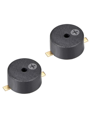 Zumbador Electrónico Pasivo uxcell 5V DC 85dB 2 Pcs