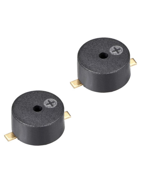 Zumbador Electrónico Pasivo uxcell 5V DC 85dB 2 Pcs