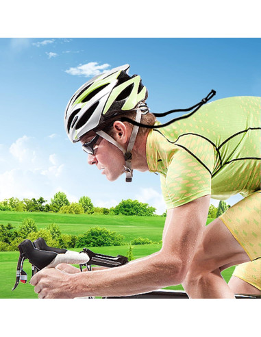 Correa para Gafas 6 PCS Ajustable Negra Deportiva