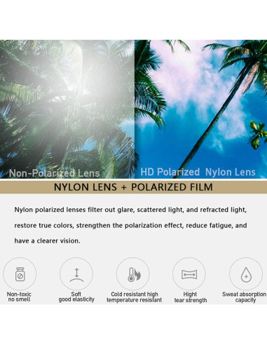 Gafas de sol JULI Sports MJ8001 Polarizadas para correr