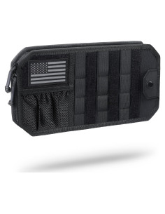 Organizador de Visera de Coche WYNEX con Panel Molle Negro