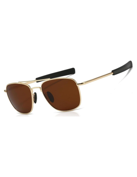 Gafas de sol piloto SUNGAIT polarizadas para hombres
