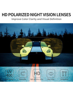Gafas de sol polarizadas SUNGAIT para conducción nocturna 2