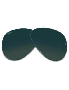 Lentes Ray-Ban RB3025 AVIATOR 55mm Verde Gris + Kit Cuidado