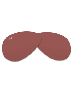 Lentes Ray-Ban RB3025 58mm Polarizados Púrpura + Kit Cuidado