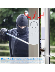 Alarma de Puerta y Ventana AiBest 12 Pcs 95 dB Seguridad 2